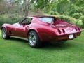 1974 Medium Red Metallic Chevrolet Corvette Stingray Coupe  photo #7