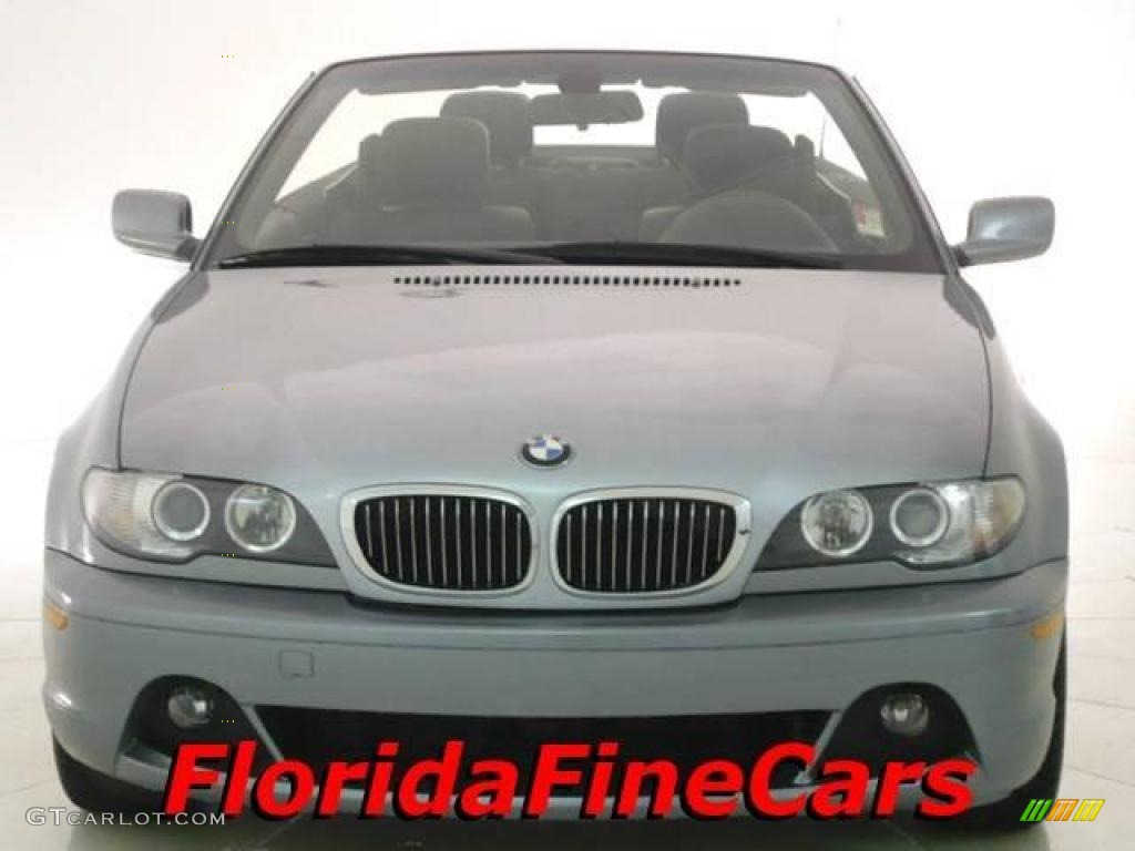 2004 3 Series 330i Convertible - Silver Grey Metallic / Black photo #5