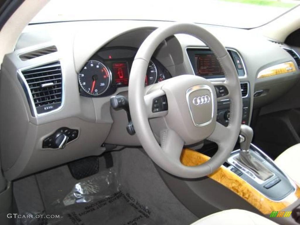 2009 Q5 3.2 Premium quattro - Dakar Beige Metallic / Cardamom Beige photo #11