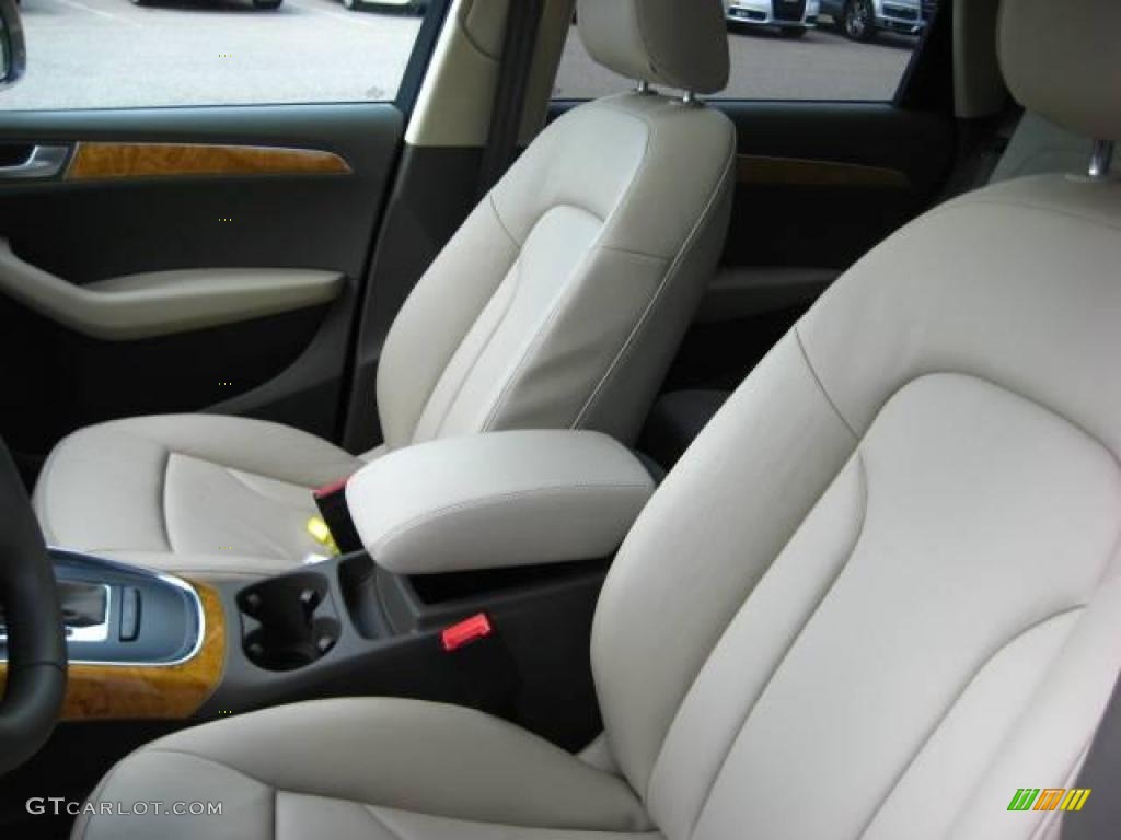 2009 Q5 3.2 Premium quattro - Dakar Beige Metallic / Cardamom Beige photo #12