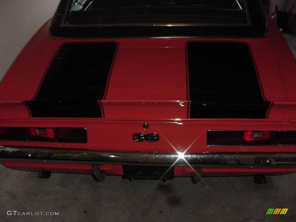 1969 Camaro SS Coupe - Hugger Orange / Black/Gray Houndstooth photo #5
