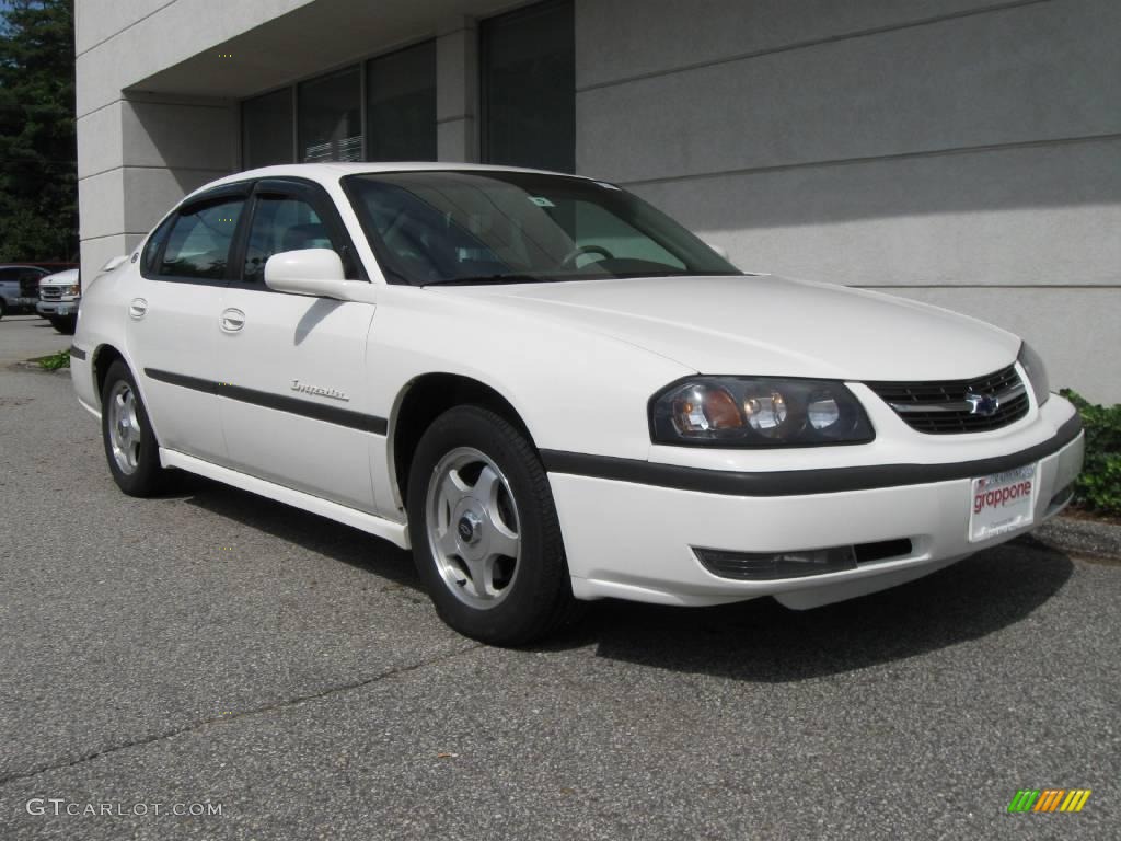 2001 Impala LS - White / Medium Gray photo #1