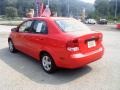 2005 Victory Red Chevrolet Aveo Special Value Sedan  photo #3