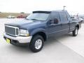 2004 Medium Wedgewood Blue Metallic Ford F250 Super Duty XLT Crew Cab  photo #1