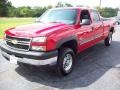 2007 Victory Red Chevrolet Silverado 2500HD Classic LT Crew Cab 4x4  photo #2