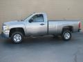 Graystone Metallic - Silverado 2500HD Work Truck Regular Cab Photo No. 1