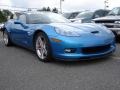 2008 Jetstream Blue Metallic Chevrolet Corvette Z06  photo #2