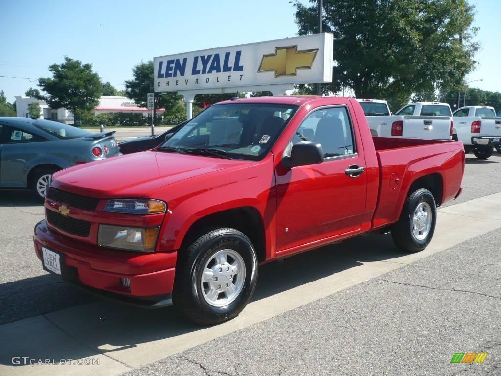 Victory Red Chevrolet Colorado