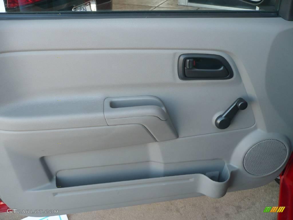 2008 Colorado LS Regular Cab - Victory Red / Medium Pewter photo #7