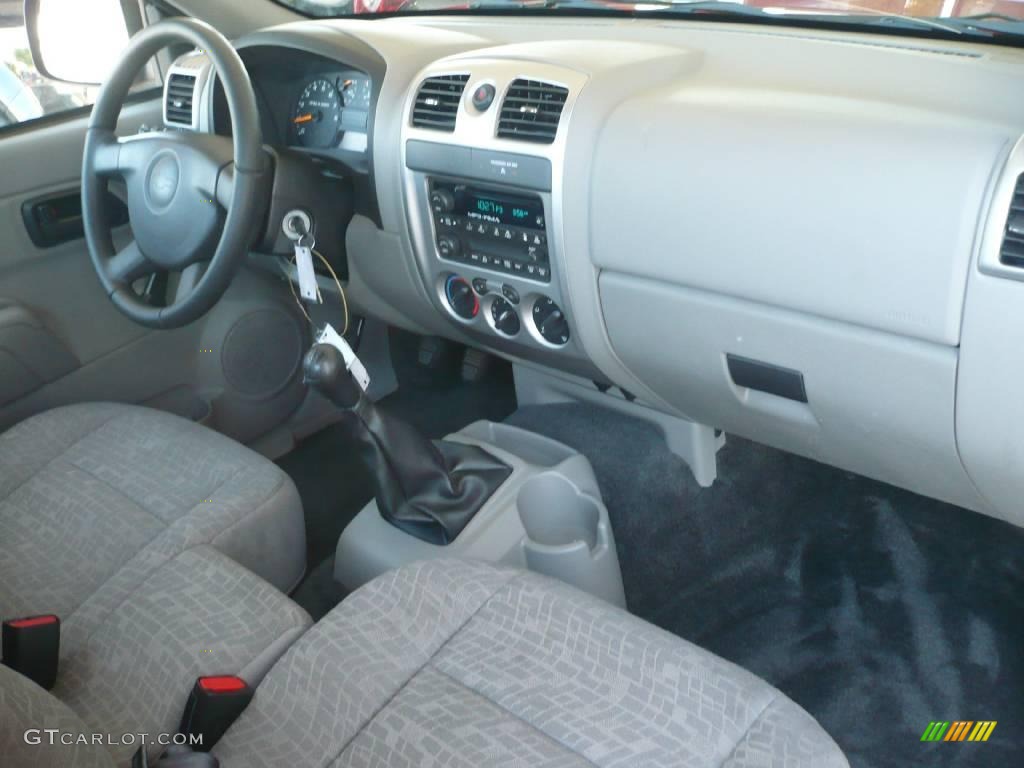 2008 Colorado LS Regular Cab - Victory Red / Medium Pewter photo #12