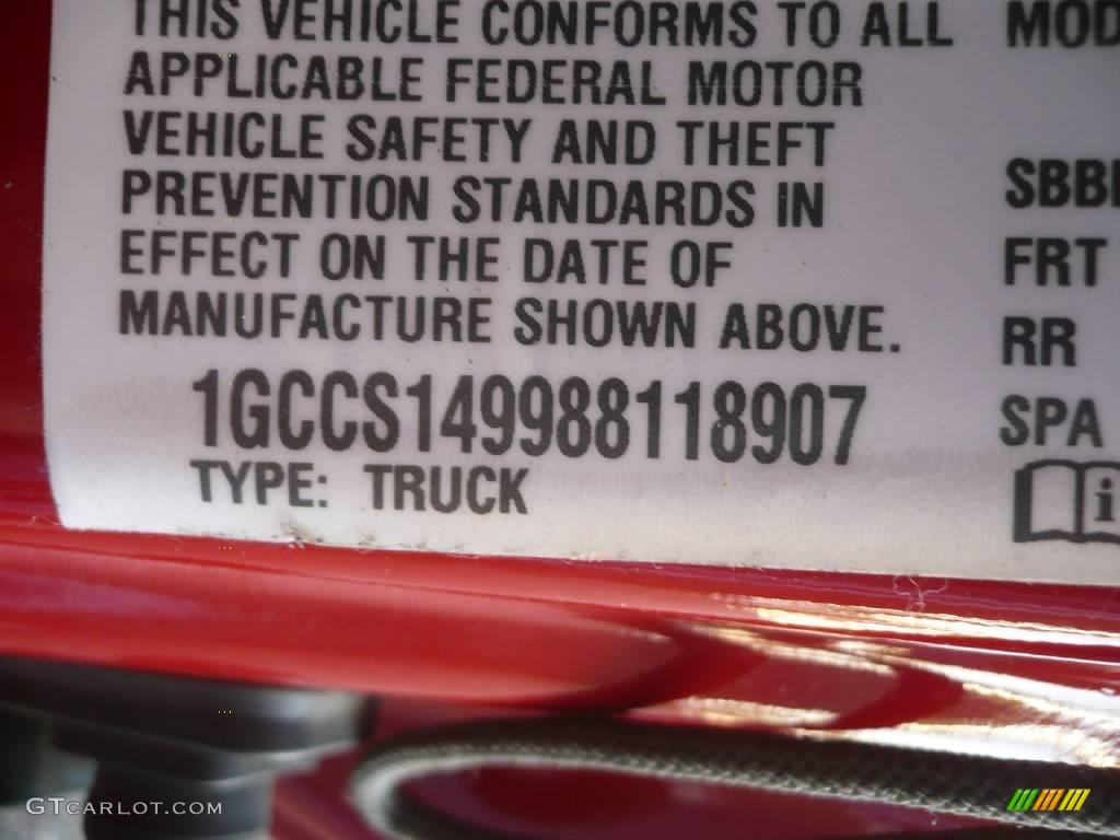 2008 Colorado LS Regular Cab - Victory Red / Medium Pewter photo #24