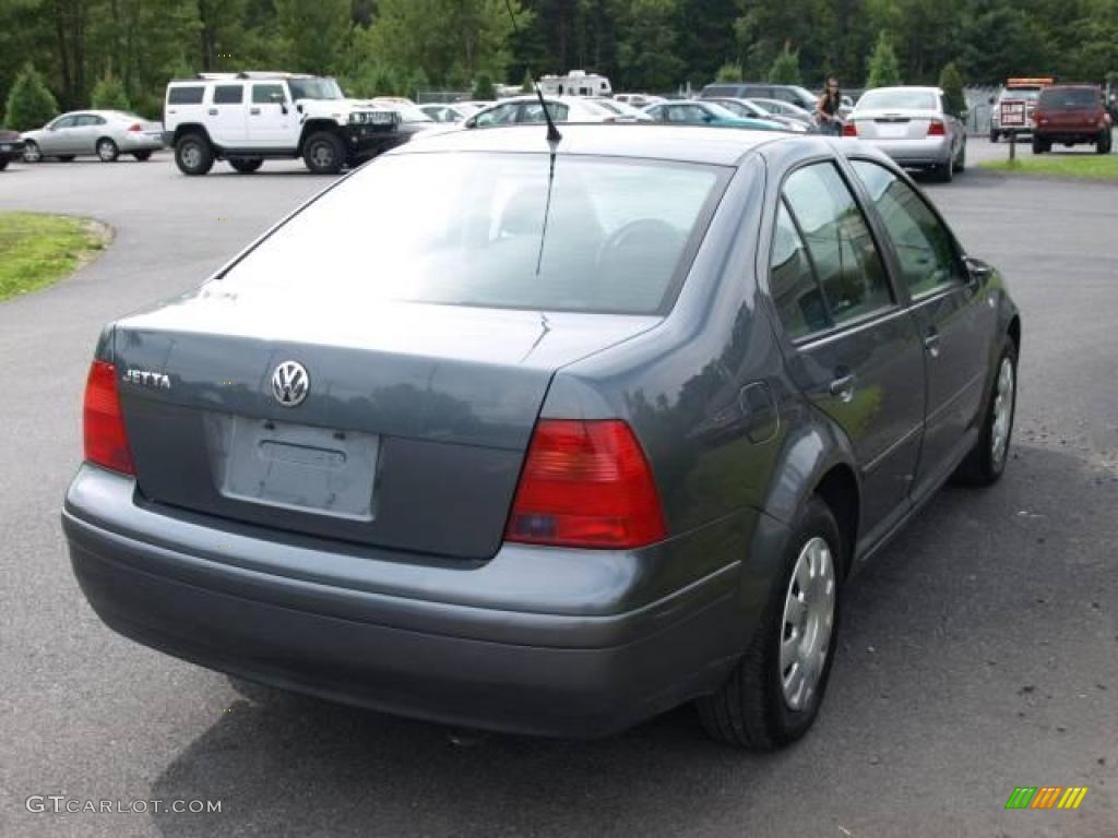 2003 Jetta GL Sedan - Platinum Grey Metallic / Black photo #4