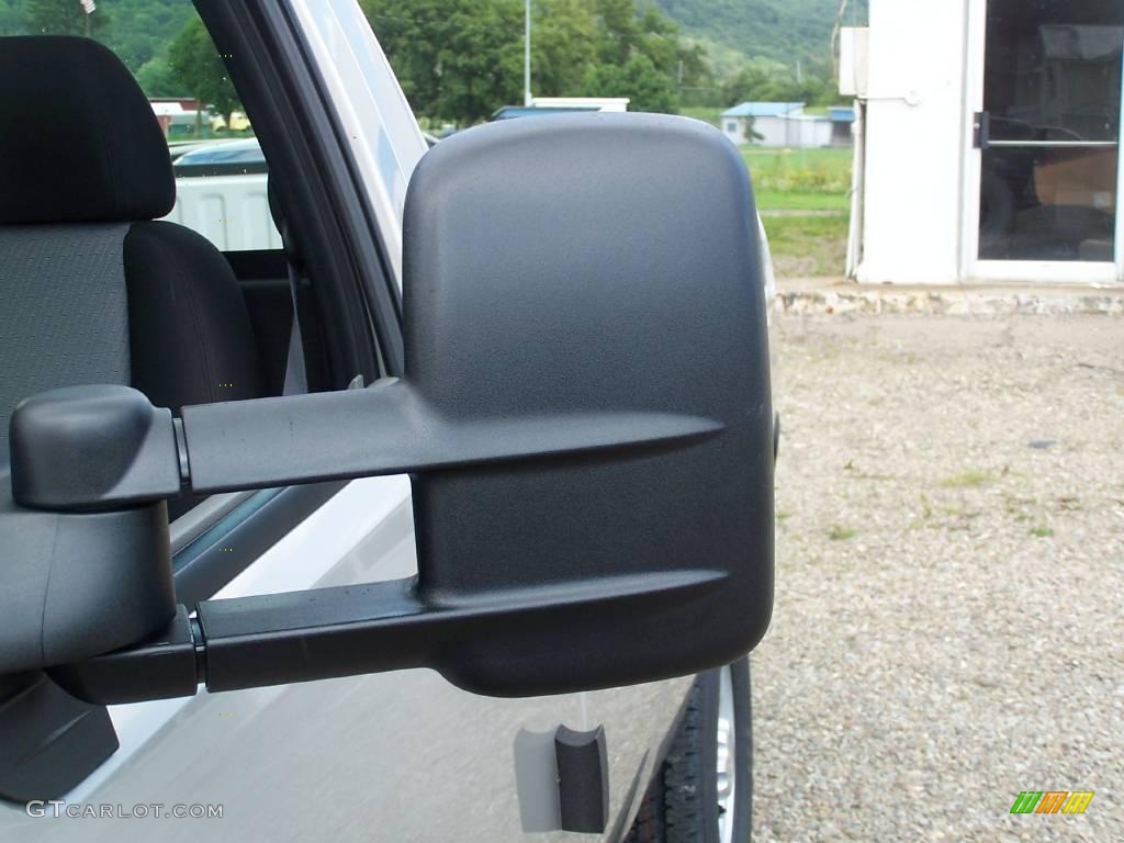 2009 Silverado 3500HD Work Truck Regular Cab 4x4 - Silver Birch Metallic / Dark Titanium photo #10