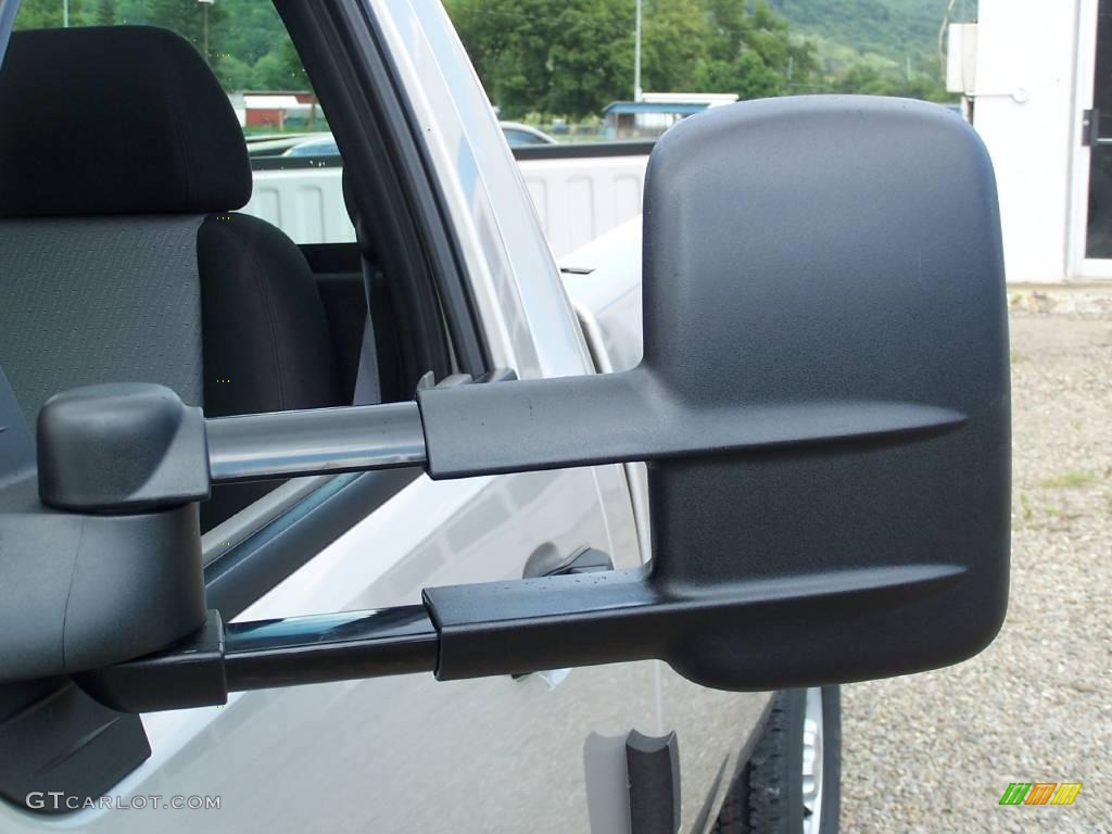 2009 Silverado 3500HD Work Truck Regular Cab 4x4 - Silver Birch Metallic / Dark Titanium photo #11