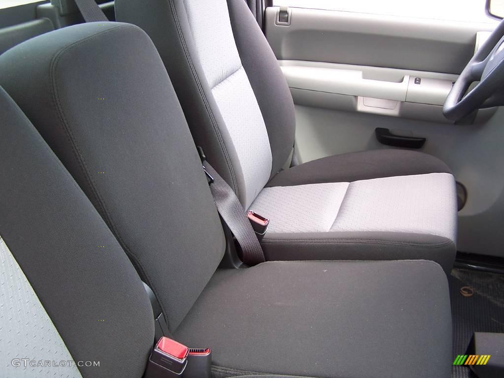 2009 Silverado 3500HD Work Truck Regular Cab 4x4 - Silver Birch Metallic / Dark Titanium photo #21