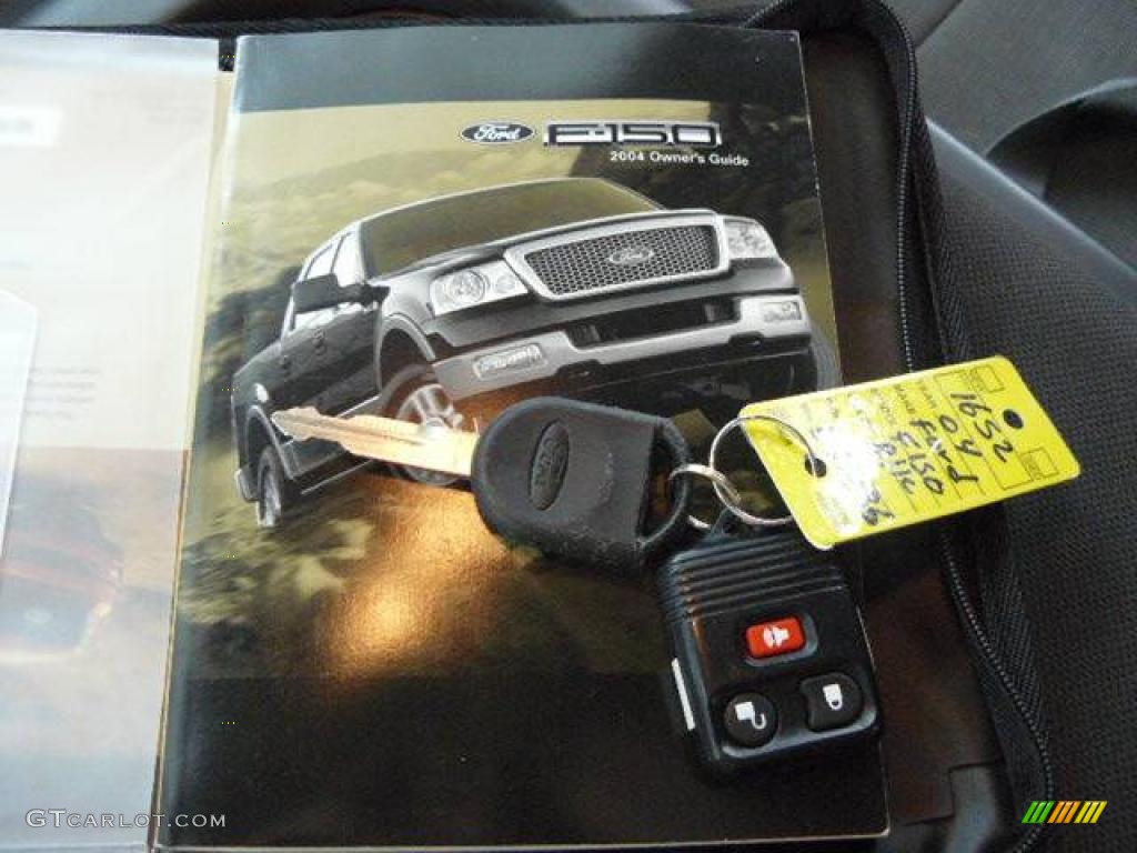 2004 F150 XLT SuperCrew 4x4 - Black / Medium/Dark Flint photo #28