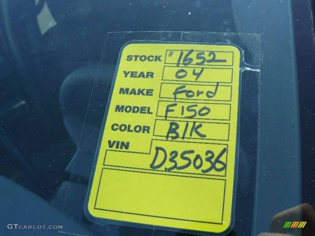2004 F150 XLT SuperCrew 4x4 - Black / Medium/Dark Flint photo #30