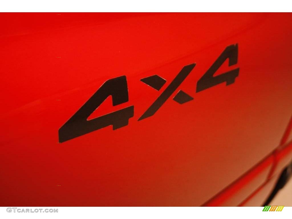2001 Ram 1500 SLT Club Cab 4x4 - Flame Red / Agate photo #25