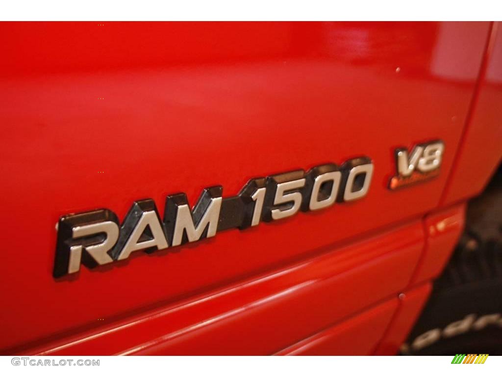 2001 Ram 1500 SLT Club Cab 4x4 - Flame Red / Agate photo #27