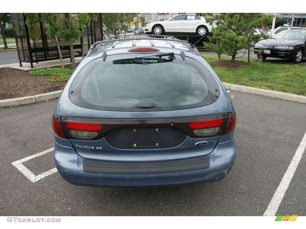 2000 Taurus SE Wagon - Graphite Blue Metallic / Medium Graphite photo #5