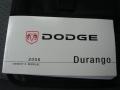 2008 Brilliant Black Dodge Durango SXT 4x4  photo #35