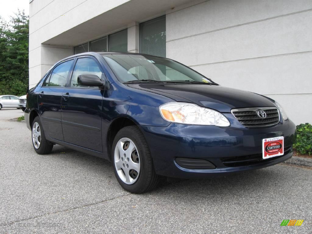2006 Corolla CE - Indigo Ink Pearl / Stone photo #1