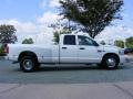 2007 Bright White Dodge Ram 3500 Sport Quad Cab 4x4 Dually  photo #6