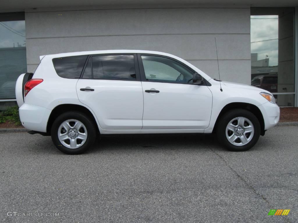 2008 RAV4 V6 4WD - Super White / Ash photo #2