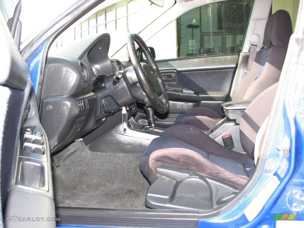 2002 Impreza WRX Wagon - WR Blue Pearl / Black photo #9