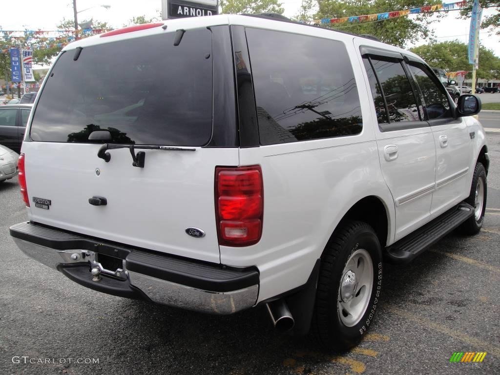 1999 Expedition XLT 4x4 - Oxford White / Medium Graphite photo #6
