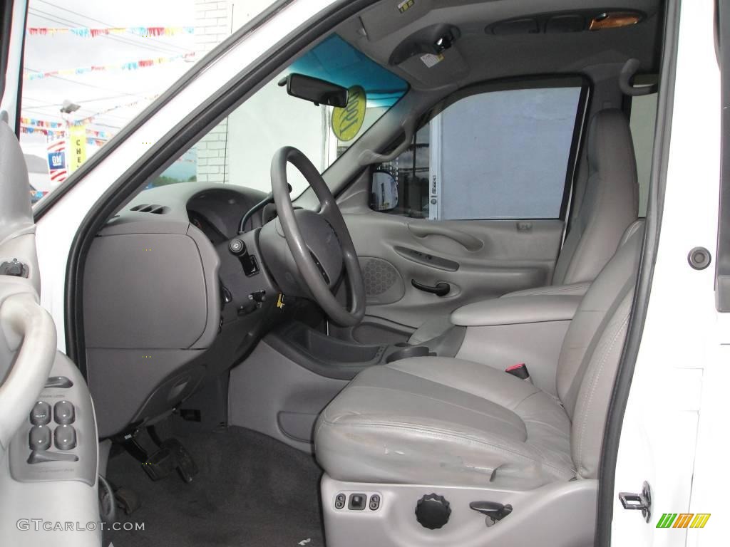 1999 Expedition XLT 4x4 - Oxford White / Medium Graphite photo #10
