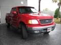 2000 Bright Red Ford F150 XLT Extended Cab 4x4  photo #4