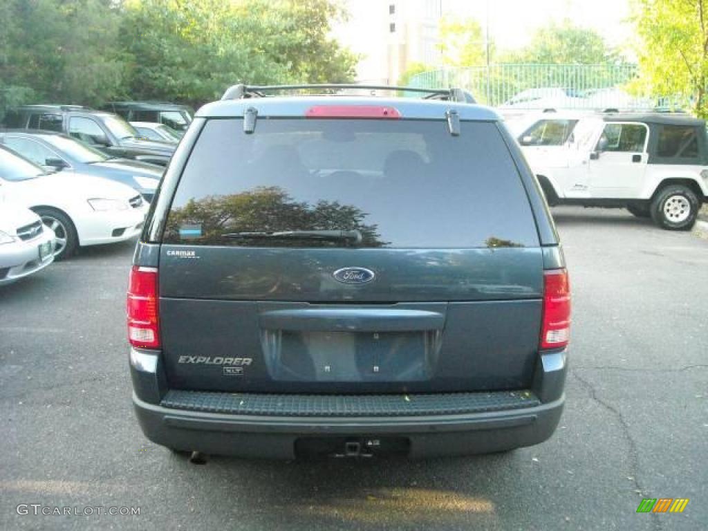 2003 Explorer XLT 4x4 - Medium Wedgewood Blue Metallic / Graphite Grey photo #3