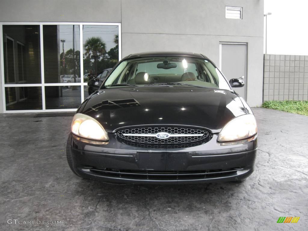 2003 Taurus SEL - Black / Medium Graphite photo #2