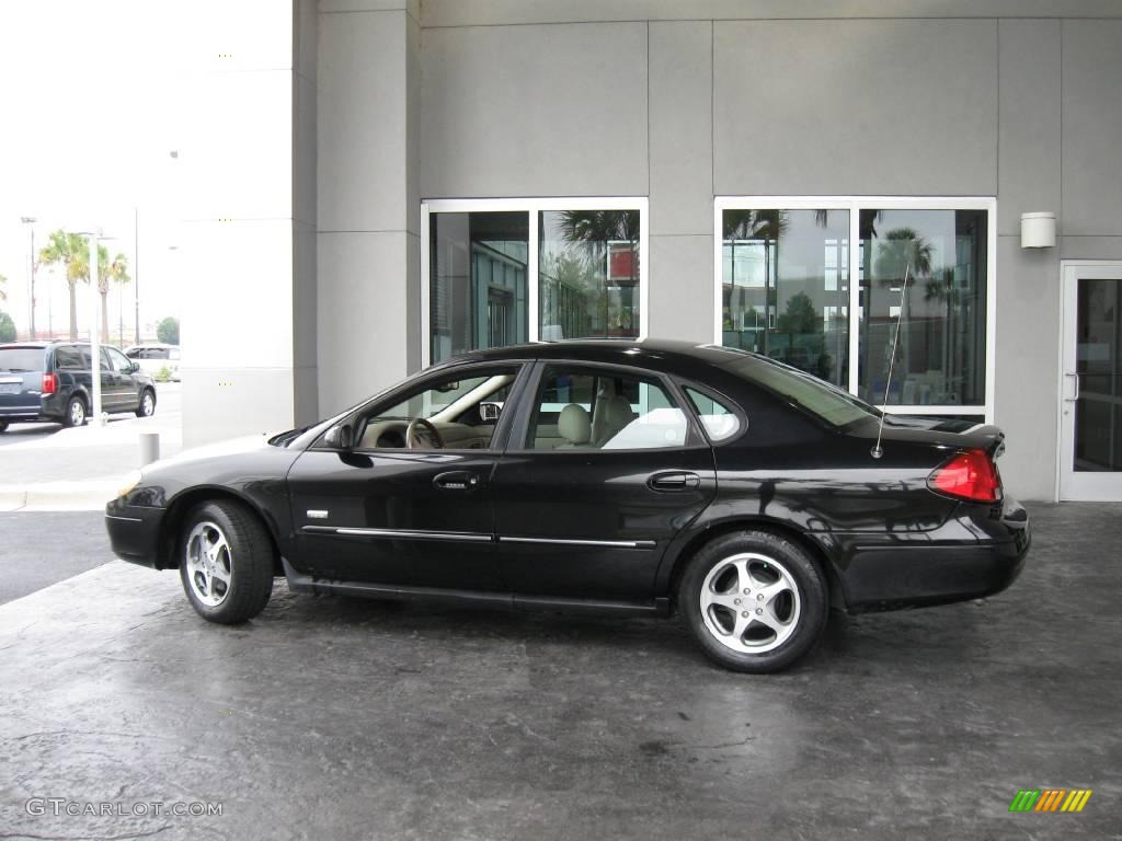 2003 Taurus SEL - Black / Medium Graphite photo #5
