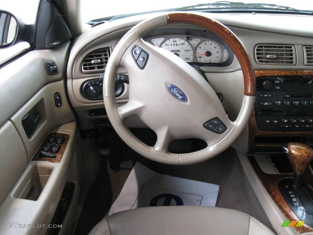 2003 Taurus SEL - Black / Medium Graphite photo #14