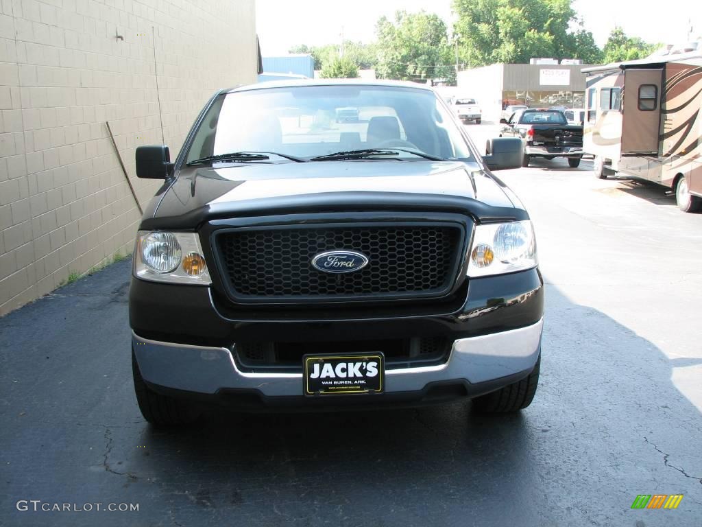 2005 F150 XLT SuperCrew - Black / Tan photo #3