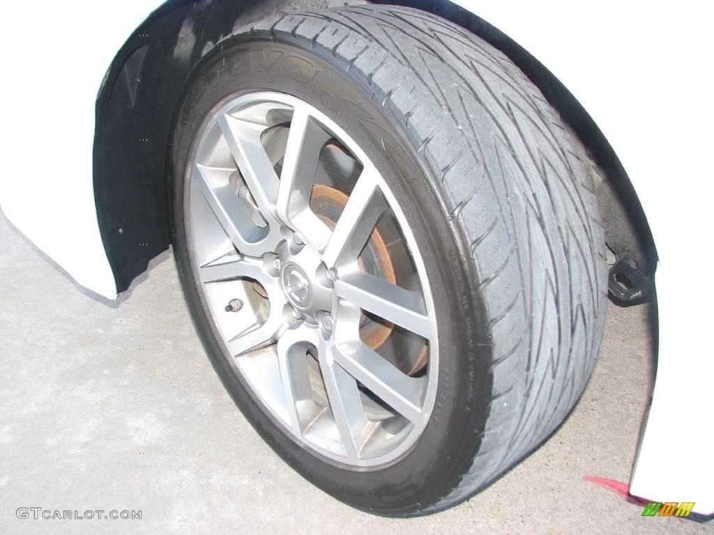 2007 Sentra SE-R Spec V - Fresh Powder White / SE-R Charcoal photo #20