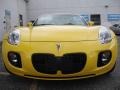 2008 Mean Yellow Pontiac Solstice GXP Roadster  photo #2