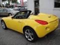 2008 Mean Yellow Pontiac Solstice GXP Roadster  photo #5