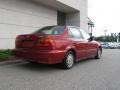 1999 Inza Red Pearl Honda Civic LX Sedan  photo #3
