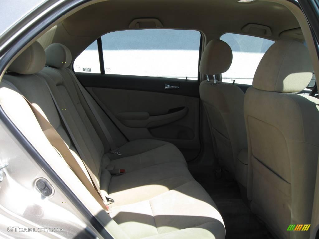 2007 Accord LX Sedan - Desert Mist Metallic / Ivory photo #4