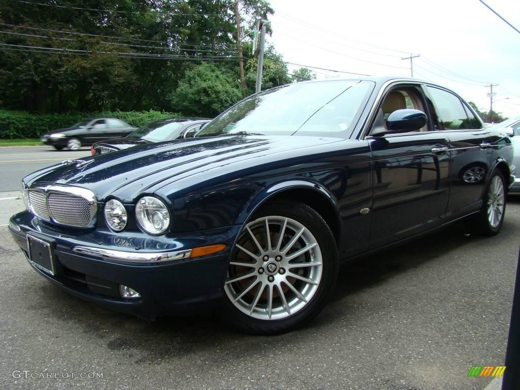 2006 XJ XJ8 - Indigo Blue Metallic / Champagne photo #1