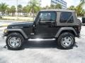 2005 Black Jeep Wrangler Rubicon 4x4  photo #2