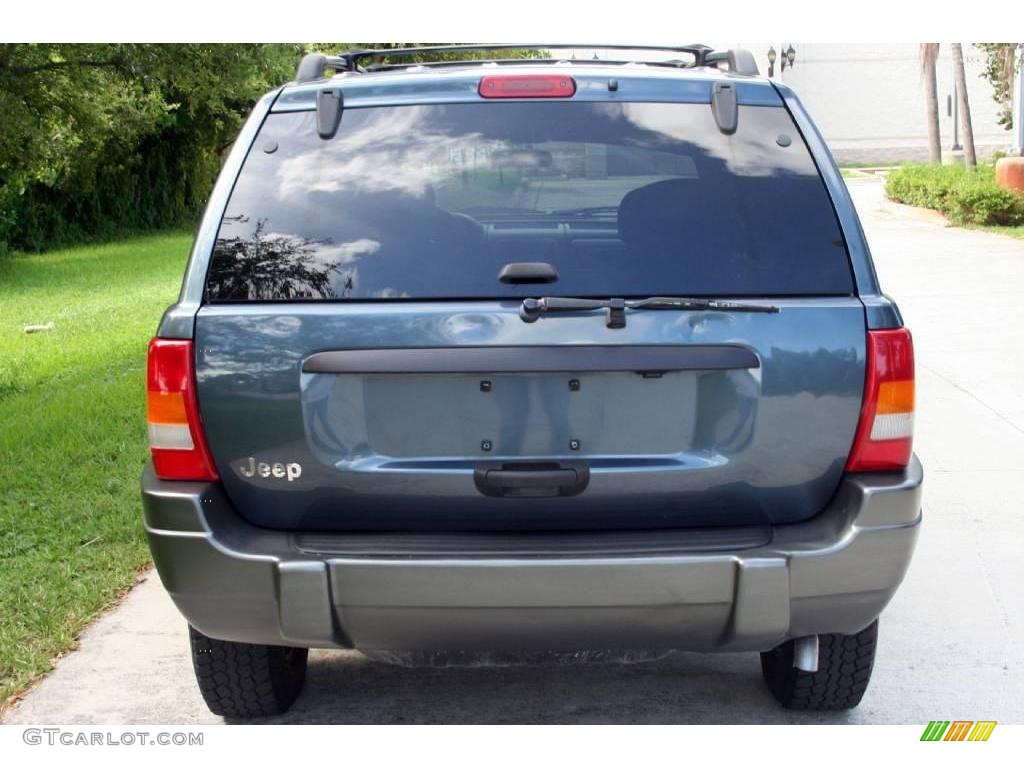 2001 Grand Cherokee Laredo 4x4 - Steel Blue Pearl / Agate photo #15