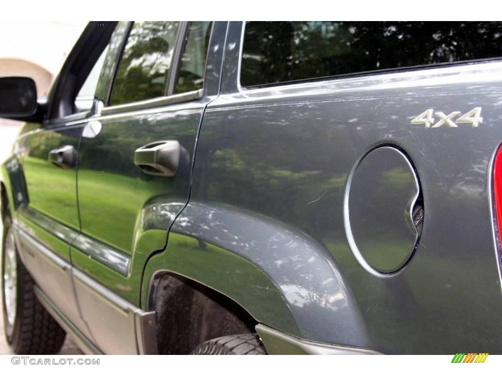 2001 Grand Cherokee Laredo 4x4 - Steel Blue Pearl / Agate photo #17
