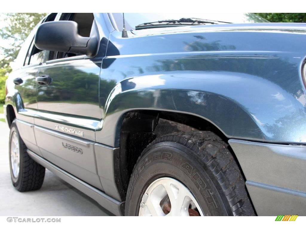 2001 Grand Cherokee Laredo 4x4 - Steel Blue Pearl / Agate photo #19