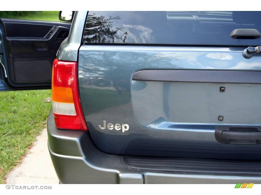 2001 Grand Cherokee Laredo 4x4 - Steel Blue Pearl / Agate photo #23