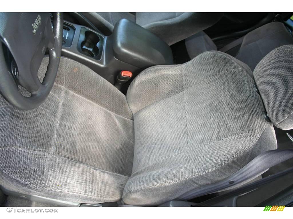 2001 Grand Cherokee Laredo 4x4 - Steel Blue Pearl / Agate photo #43