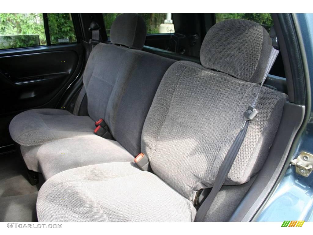 2001 Grand Cherokee Laredo 4x4 - Steel Blue Pearl / Agate photo #47